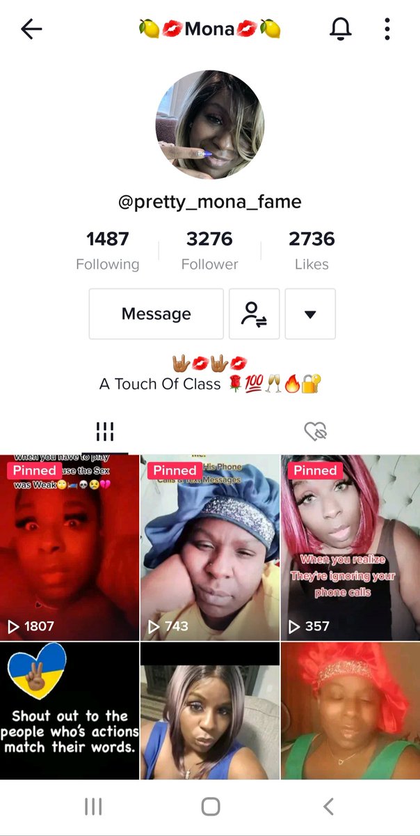monalemon1's tweet photo. Tiktok Give Me My Live Back On This Account. I Falsely Accused https://t.co/BAVGgYGKSS