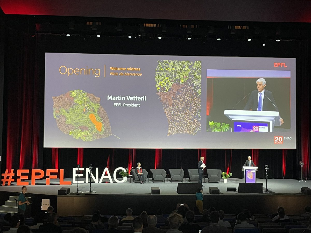 OpenScienceAlly's tweet image. Alain Jeannet presenta EPFL President @MartinVetterli to open the first session of the day #epflENAC