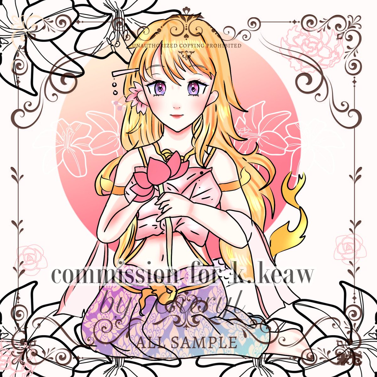 Cherrychuuyum's tweet photo. ˳ˑ̶͙⑅ᚐ 🌸 #commissionTH ♡ #cherrychuugrumpy ˳ˑ̶͙⑅ᚐ
♥ #KaewJJART ♥
ได้วาดสาวไทยเเล้วค่ะ ขอบพระคุณสำหรับการจ้างคอมมิชเค้านะคะ เป็นครั้งเเรกเลยค่ะ เเอบเกร็งนิดนึงเเต่สนุกดีคับ thank you k. Kaew @KaewJaoJohm ✦ 🌷 📃 ° ᳝ 🐰ᚐ https://t.co/5nY4uN8WQo