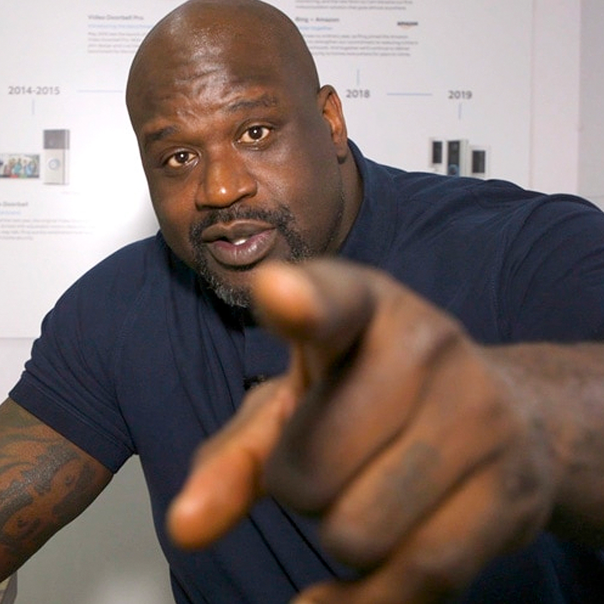 𝗭𝗘𝗗 𝗥𝗨𝗡 on Twitter ".SHAQ's challenging all you NBA fans to borrow a