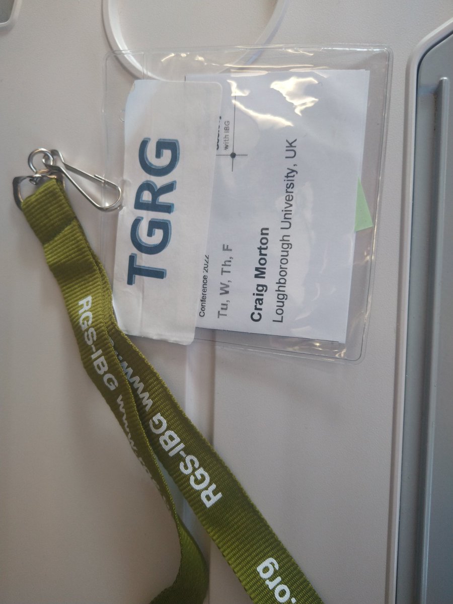 Thanks so much <a href="/HTitheridge/">Helena Titheridge</a> for making our badges extra special at this year's #RGSIBG22 by printing exclusive <a href="/transportgeog/">Transport Geography</a> labels!