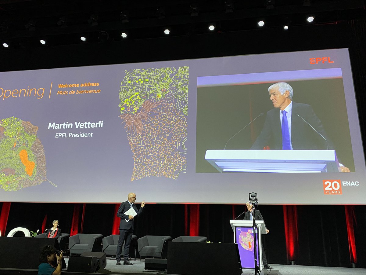 jankerschgens's tweet image. Delighted to participate in the 20th anniversary celebration of #epflenac one of @CIS_EPFL ‘s partners today! Great opening of the day by ENAC’s dean #ClaudiaBinder and @MartinVetterli !