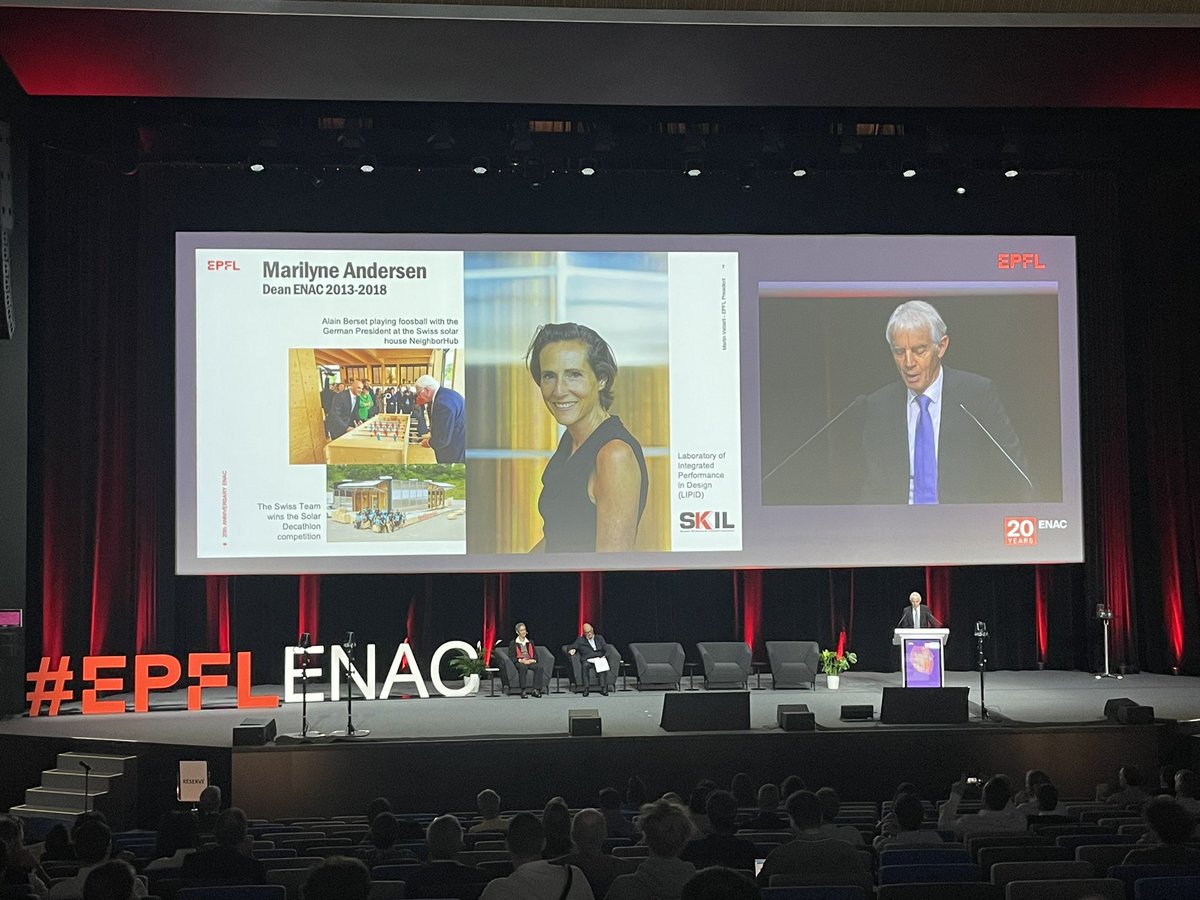 OpenScienceAlly's tweet image. @MartinVetterli presents past #epflENAC Deans