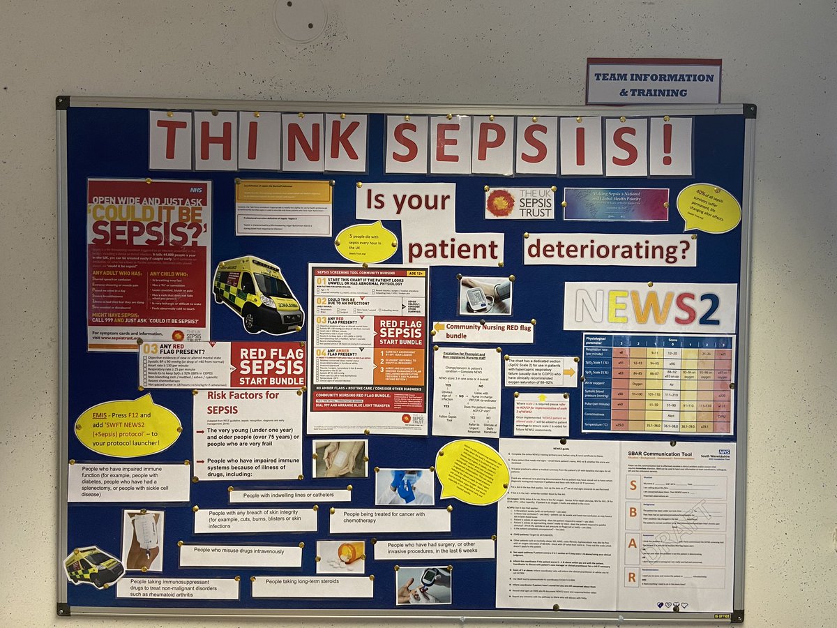 Fantastic display from Bedworth PBT made by their sepsis champion!
@SamOwen51630628 @MoppettSarah @debbiemartin03 @nhsswft #SepsisAwarenessMonth #justculture #learningfromincidents