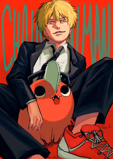 #チェンソーマン デンジとポチタ 