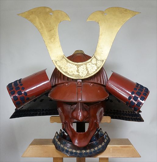 BlueBayWarrio's tweet photo. 🌸#朱具足 の兜 #本歌甲胄 #RedSamurai #笠シコロ🌸
😀Look, this is the legendary Japanese Red Samurai ! This helmet and mask are perfect. 🤩Yes, exactly like the red samurai in the dream !🌈 https://t.co/2MWOyw2Sfp
