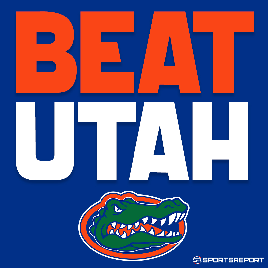 Start the season off right! GO #GATORS!!! BEAT UTAH!!