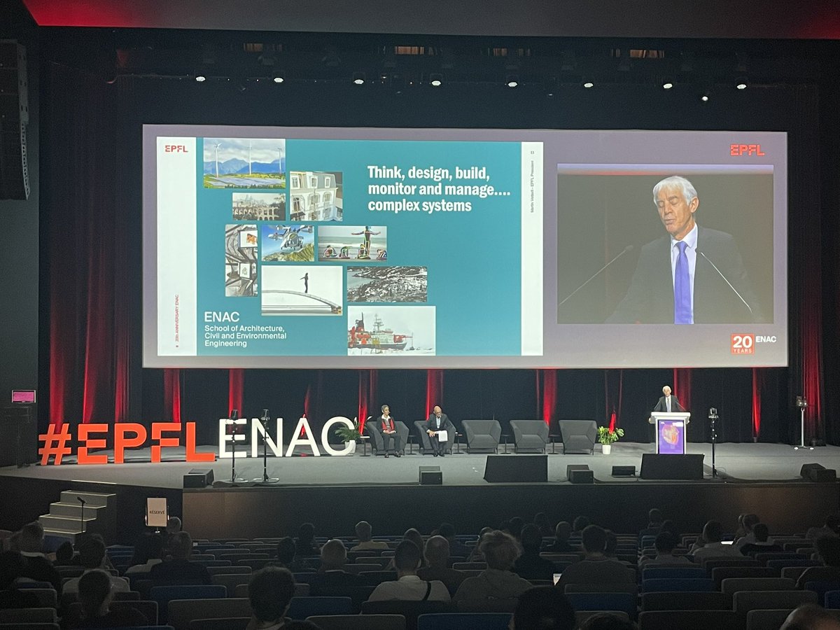 OpenScienceAlly's tweet image. #epflENAC has a role to play in the future of making impactful changes in the right direction for a sustainable future  - @MartinVetterli
