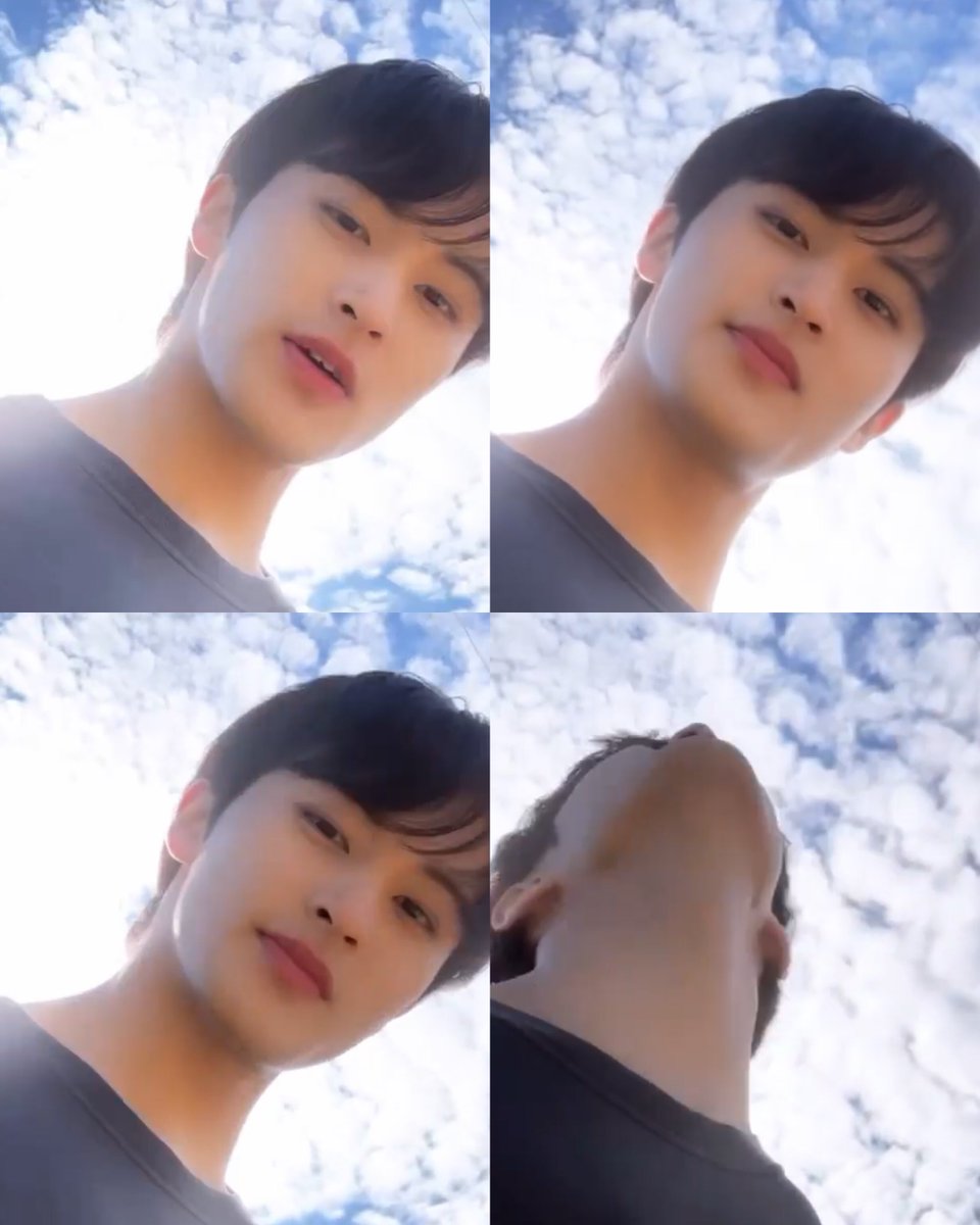 LMKLOOK's tweet photo. pretty #mark 💙 https://t.co/UhwRKEZ3lK