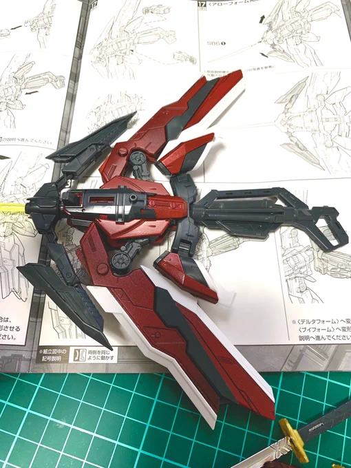 レッドフレーム武器かっこよすぎて震えた 