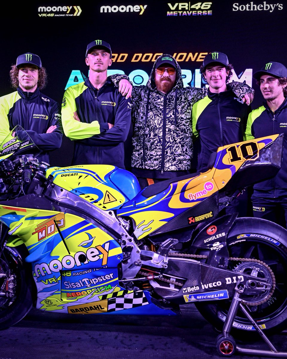 VRRidersAcademy's tweet photo. WOW 🎨❤️‍🔥😍
👏🏻 @vr46metaverse @VR46RacingTeam 
#VR46RidersAcademy #VR46 #vr46metaverse https://t.co/kjWitY0unx