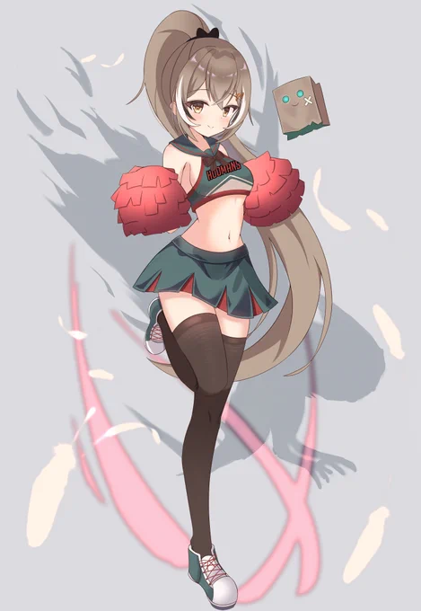 #drawMEI Cheerleader Mumei 