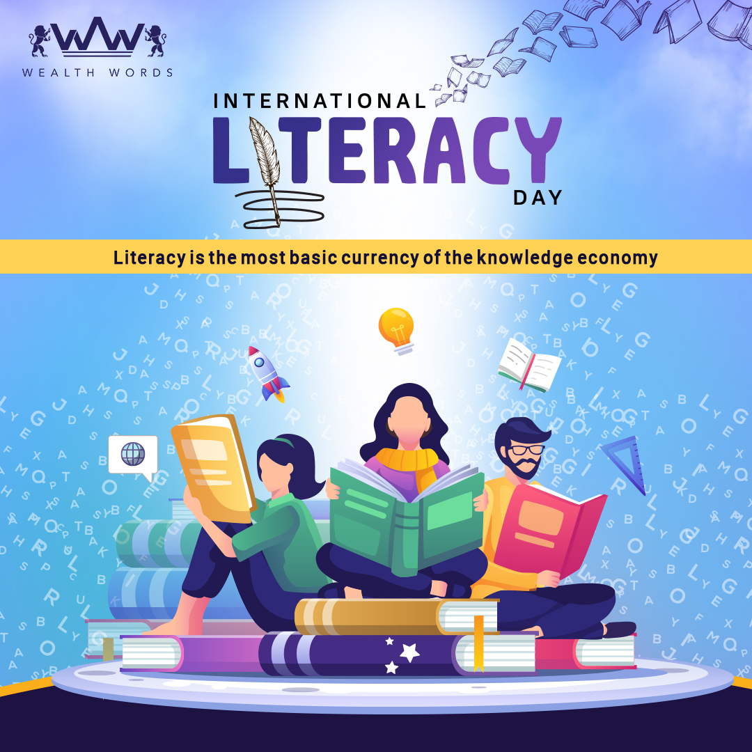 wealth_words's tweet photo. Education is the door that opens, discovers, revives, and invents, a whole new world for you. It is a bridge from misery to hope. Happy International Literacy Day. ๐๐
.
.
.
.
.
.
#WealthWords #InternationalLiteracyDay #Education #EducationMatters #EducationForAll https://t.co/P1axTwTnOF