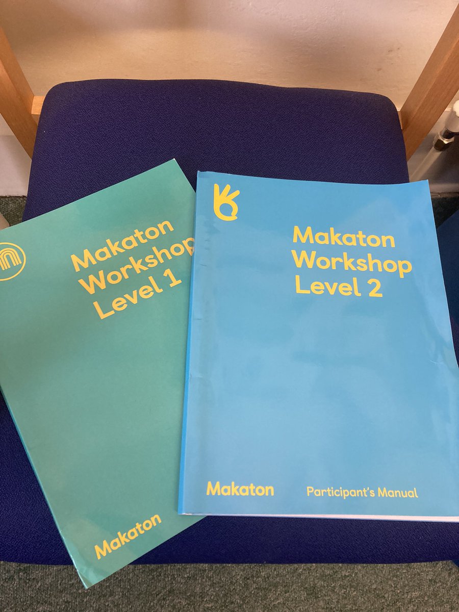 Level 2 complete. #makaton . Next level 3 and #makatonsigningforbabiesandfamilies.
#mySLTday