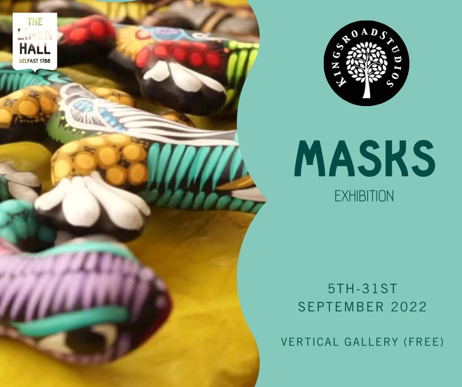 The Linen Hall (@thelinenhall) on Twitter photo This exhibition is inspired by #mask cultures from around the world and has made use of a range of raw materials & techniques to represent the diversity of mask making. Each mask has been designed & hand-finished by <a href="/KingsroadStudio/">Kingsroad Studios</a>
More:linenhall.com/events/exhibit⦠This exhibition is inspired by #mask cultures from around the world and has made use of a range of raw materials & techniques to represent the diversity of mask making. Each mask has been designed & hand-finished by <a href="/KingsroadStudio/">Kingsroad Studios</a>
More:linenhall.com/events/exhibitā¦