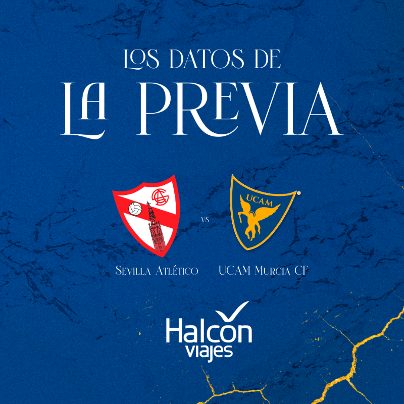 UCAMMurciaCF's tweet photo. 📈 Los #DatosPrevia del #SevillaAtlUCAMMurcia con @halconviajes