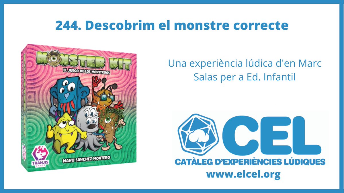 laboratorijocs's tweet photo. 👹 Experiència lúdica #244 d'en @marqwhat 👉 Descobrint el monstre correcte amb #MonsterKit de @manuparadas @Tranjisgames https://t.co/bqOHZRrYmr #ABJ https://t.co/LLdazxQlFf