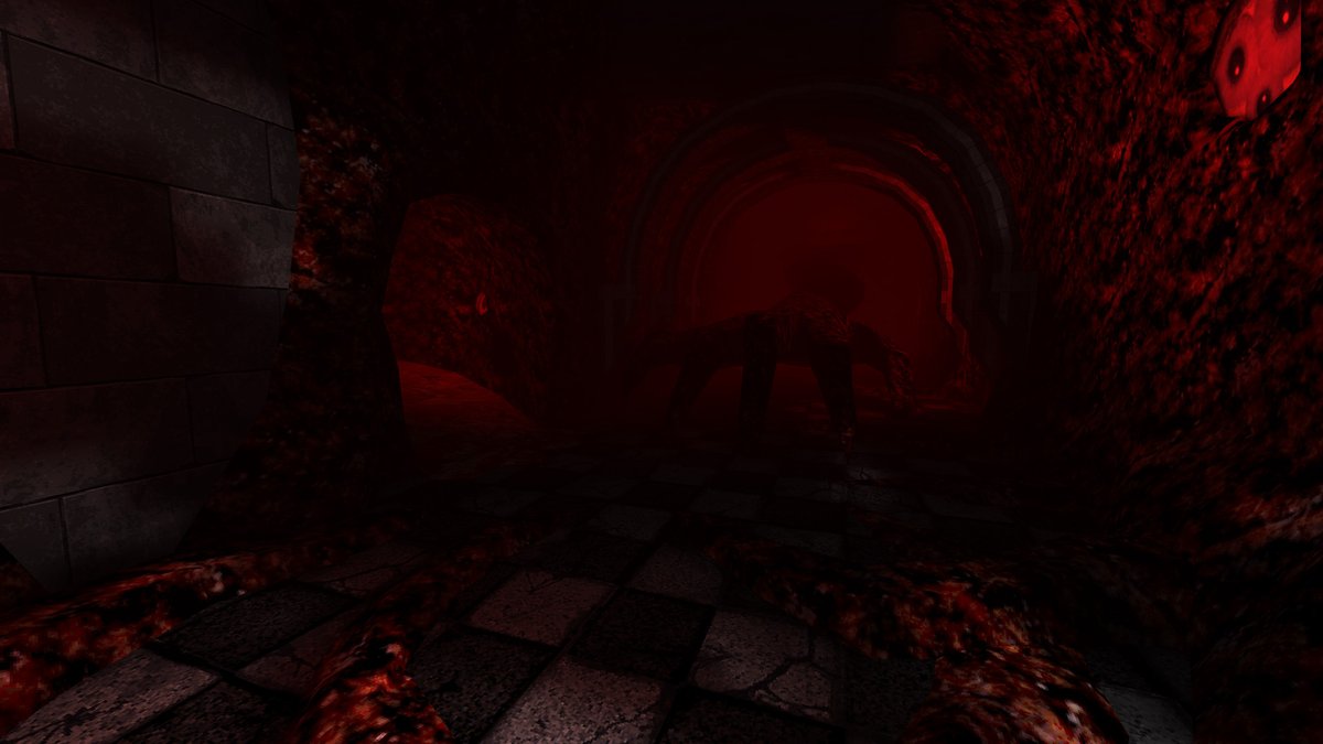 AmelieCLanglois's tweet photo. I also like working on Quake maps, and will hopefully release one before the heat death of the universe. Here are some pictures of my meat temple.

#Quake #retrogaming #quakeone #retrofps https://t.co/q7O79RRQhY