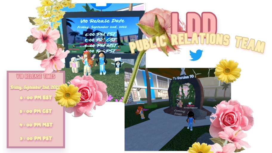 V10 IS ALMOST HERE! Make sure to join at 6 PM EST as V10 is coming! [Bluey, Haley, Halima, Zenobia, Gold] <33