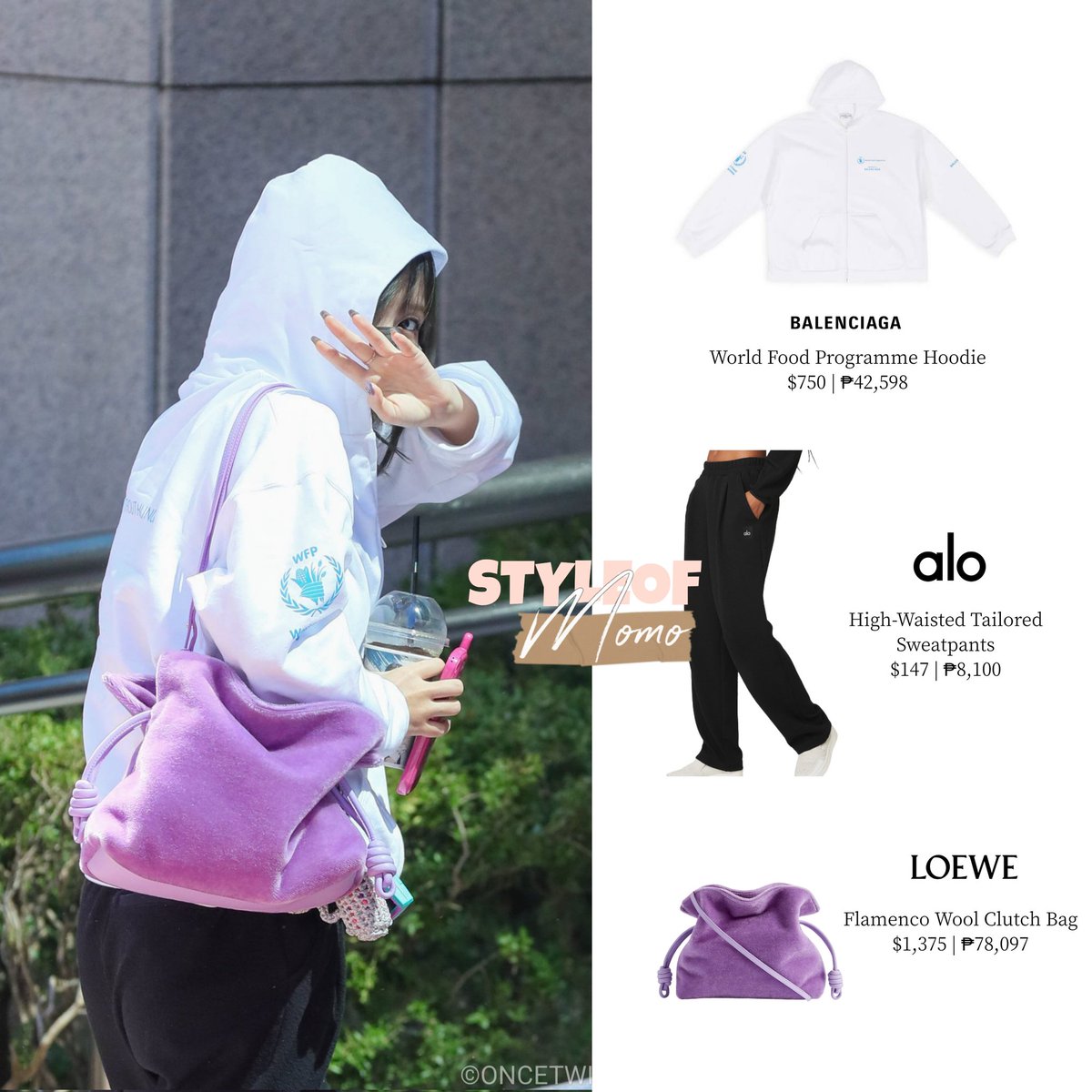styledbymomo's tweet photo. MOMO
220902 • KBS Music Bank Arrival Preview
— #balenciaga #aloyoga #loewe
@JYPETWICE
@JYPETWICE_JAPAN
#TWICE #트와이스 #모모 #MOMO #MOMOstyle #TWICEstyle https://t.co/VE0op2raz3