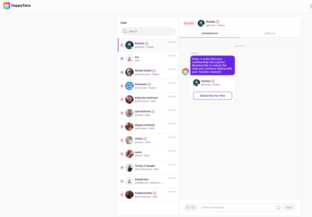 Have you tried chat as a way to get your new content out to your fans? 😍😍