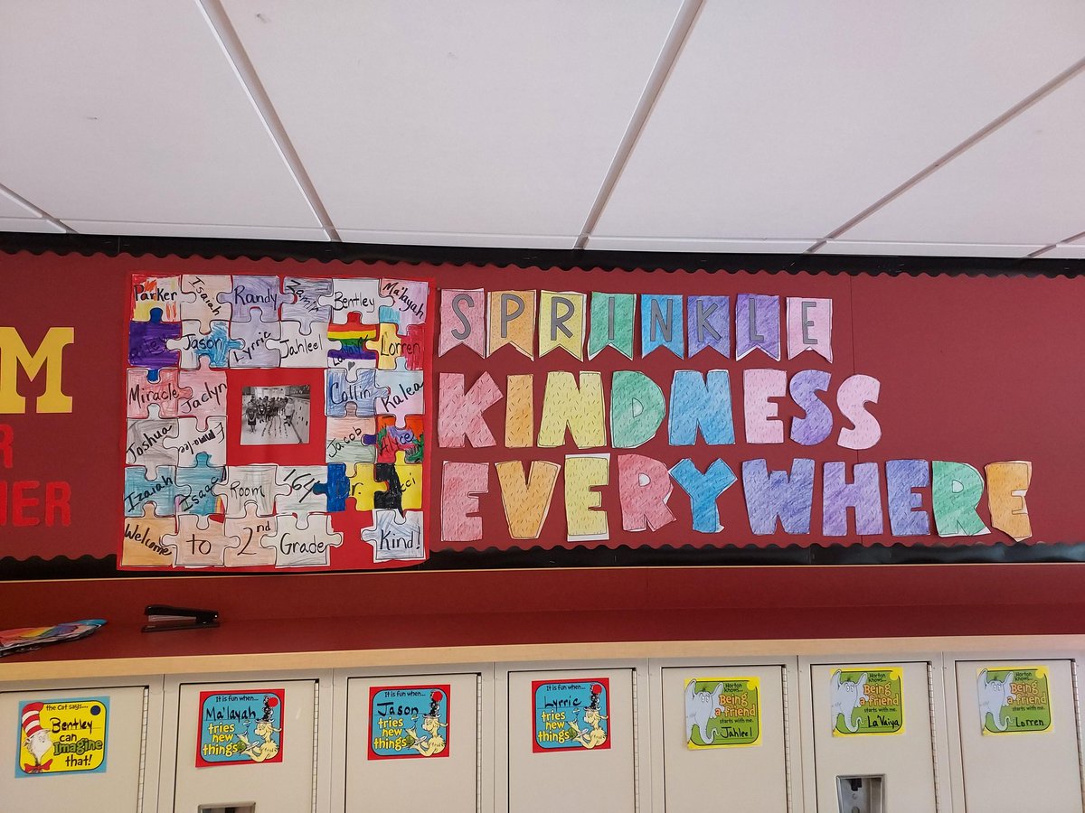 Room 164 sprinkled a bit of kindness..#Bekind21 @When_You_Wonder