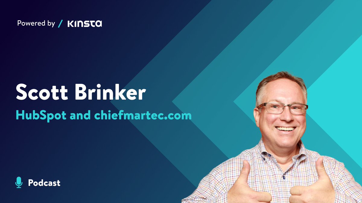 This just in! 🚨We chatted with <a href="/chiefmartec/">Scott Brinker</a> himself, VP of Platform Ecosystem at <a href="/HubSpot/">HubSpot</a> about how MarTech solutions can shape the future of business- and it's an episode you won't want to miss 🚀 

Catch it on #REPodcast:  ow.ly/zMgb50KymuN
