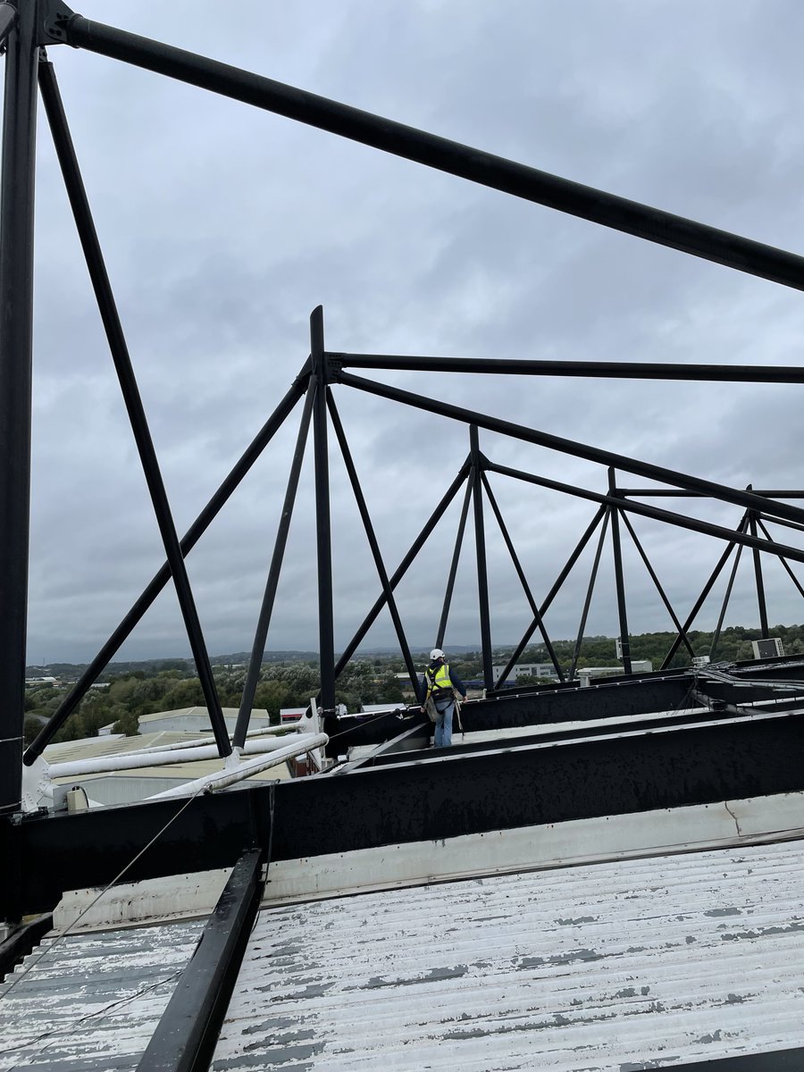 shire_uk's tweet photo. This survey we completed for a new telecoms design involved having new antennas and radios installed on the Derby Football Stadium.

The climbing team completed a high-level survey of the stadium superstructure to carry out a structural analysis report.
#football #stadium #shire https://t.co/npBT6Yilml