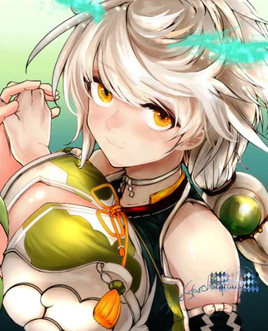 支部でえらい昔のやつに通知きたから顔まわりだけ手直しした 