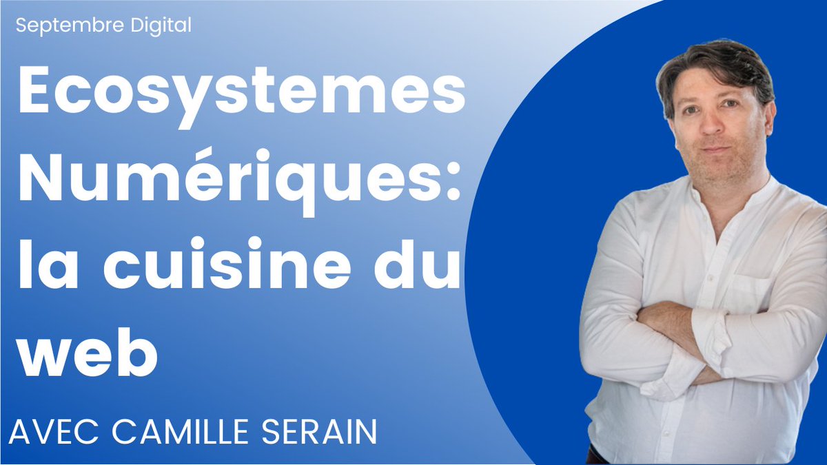 jp_timsit's tweet photo. Setembre Digital !

Retrouvons-nous lundi à 9h00 sur @LinkedInFrance pour parler ecosystèmes numériques avec @Camille69_66, présidente de @lacuisineduweb, le lieu incontournable pour les entreprises en @auvergnerhalpes  ! https://t.co/JysJArtNRd
