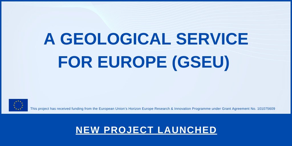 📣 #EuroGeoSurveys is pleased to announce the launch of A Geological Service for Europe (#GSEU) project that will develop a #European geological data infrastructure &amp; information services for #sustainable subsurface use🌍

📰Learn more about the GSEU here👉bit.ly/egsgseu