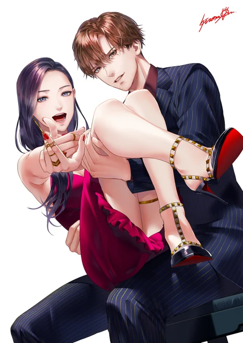 「華麗なる婚活バスターズ」が各電子書籍サイト様でも配信が始まっております～☆英士ママの存在を入れたくて、表紙には舞台となるバーの背景を描きました☆(頼と恒臣でほぼ隠れていたのですがちまちま描いてたので見てw)割と明るいお店が舞台なんだと、雰囲気伝われば幸いです^^#CocoCheek 
