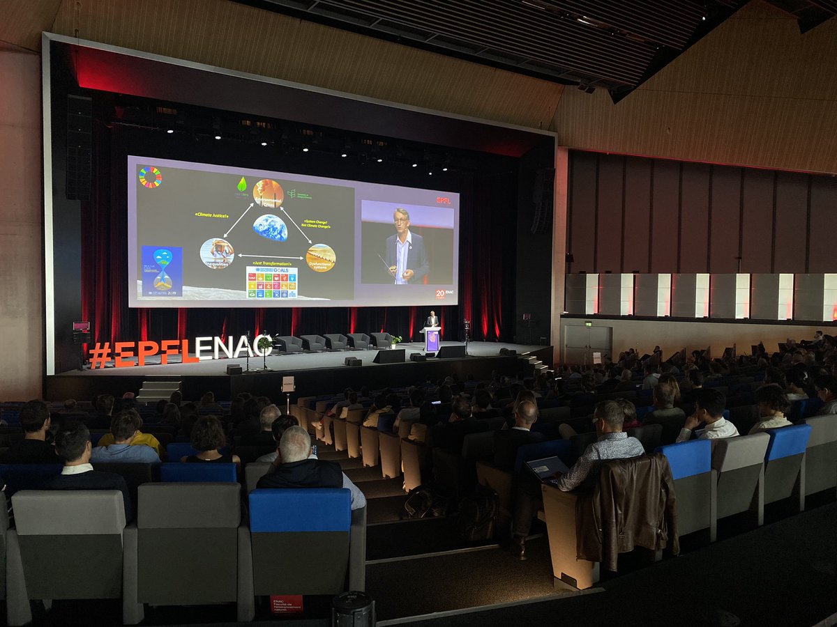 tiagoborges's tweet image. Using a metaphorical image of steps, @PeterMesserli encourages to compound our common scientific knowledge towards a better tomorrow. “Not more regulations, but smart regulations!” #epflENAC