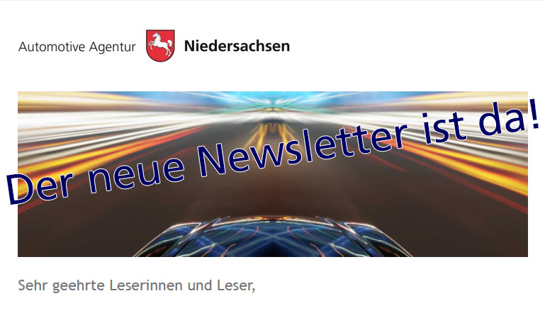 Mit Berichten, Hintergründen, Interviews, Veranstaltungen zu unseren Aktivitäten und Neuigkeiten aus #Niedersachsen zu #Mobilität und #Energie.
Hier lesen Sie die aktuellen Ausgabe:  bit.ly/3TCpR0R
Zum Abo geht's hier: lnkd.in/evsFkBiq