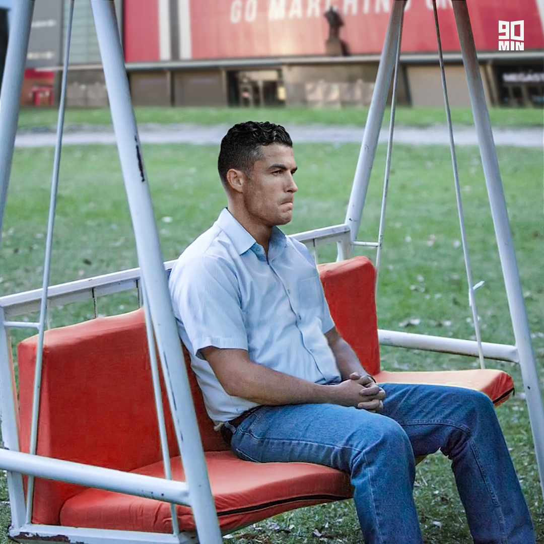 Cristiano Ronaldo am Deadline Day beim Warten auf Angebote... 😑 

Bisschen gekickt hat er dann beim 1:0-Sieg von Man United gegen Leicester auch noch. 22 Minuten...