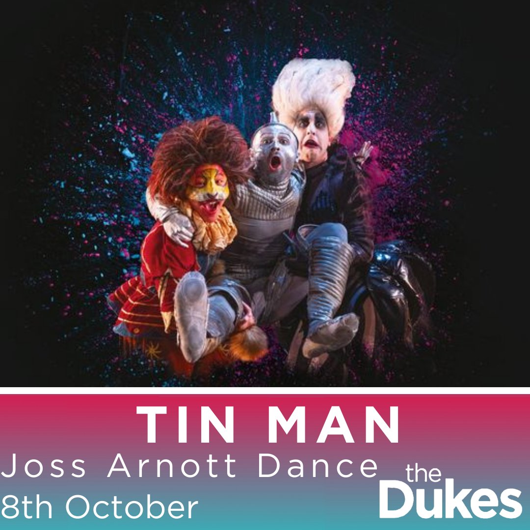 📣NEW SHOW ANNOUNCMENT: TIN MAN📣 A magical new retelling of this beloved character’s journey to finding their heart. @jossarnottdance