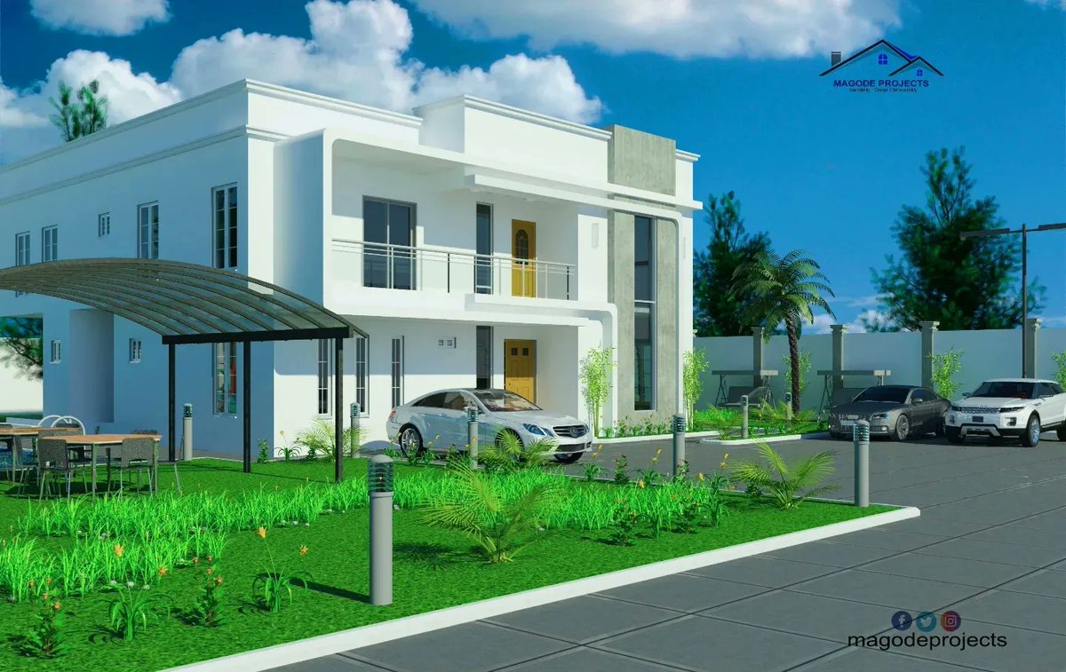 MagodeProjects's tweet photo. The duplex is loaded with features that screams luxury &amp; prides itself on its family &amp; friendly environment.
#luxury #3D #2D #residences #architecture #exteriordesign #standard #detailing #landscaping #art #construction #abujarealestate  #abujaproperties #abujaconnect https://t.co/PR5t5kuMbR