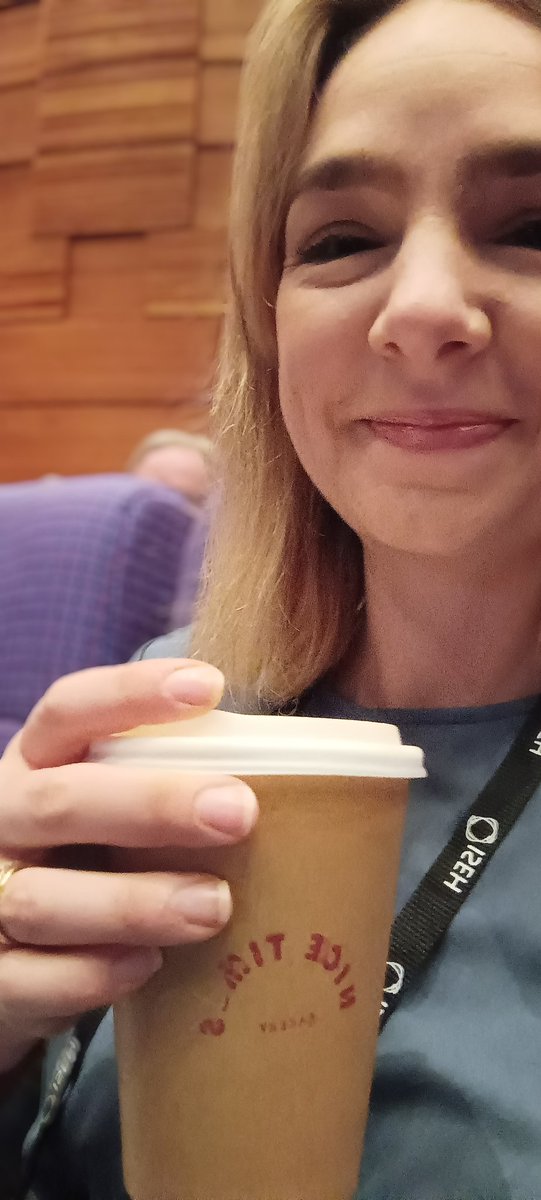 Hyped and caffeinated for the kick-off session #ISEH2022 👏🏻👏🏻👏🏻👏🏻 @ISEHSociety #nicetimesbakery #scienceandcaffeine #inpersonconference #newPI