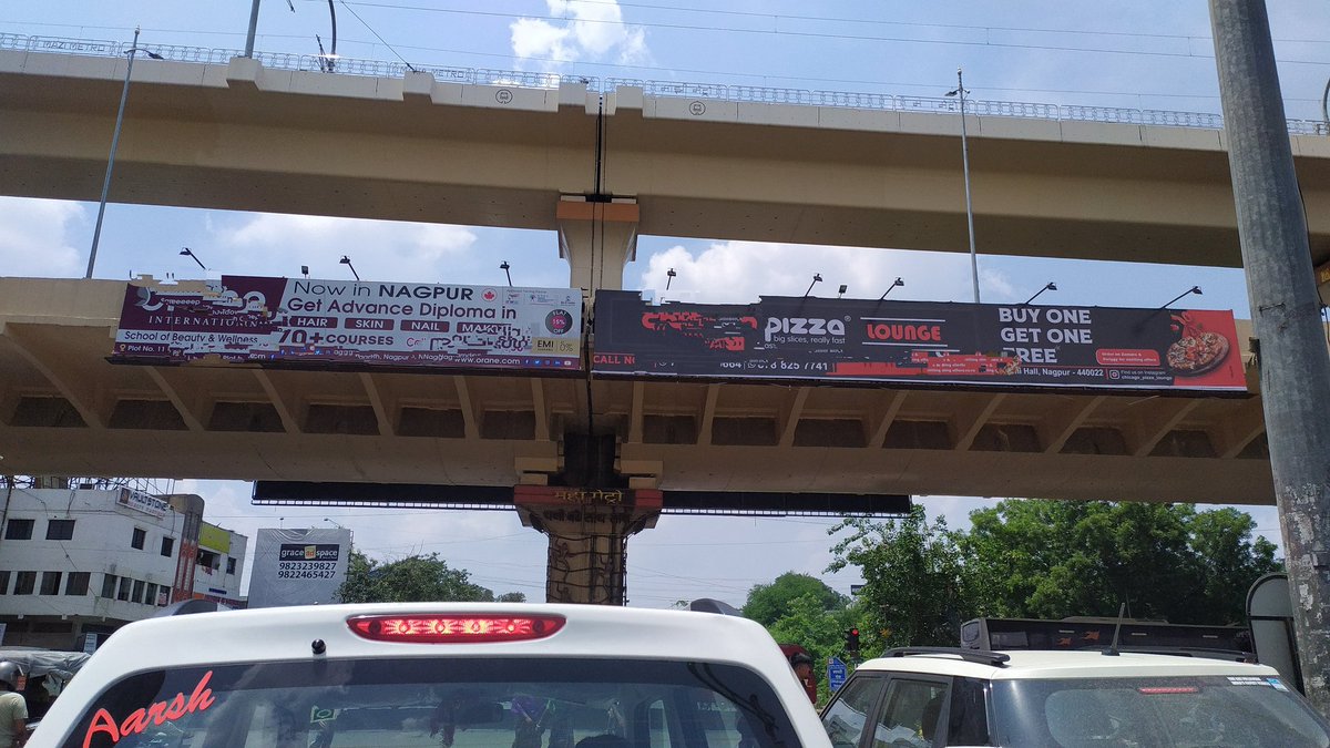 R hoardings permitted2b hanged at such places? #Chatrapatinagar

Can lead to mishaps..

<a href="/ngpnmc/">Nagpur Municipal Corporation</a> <a href="/nmccommissioner/">Nagpur Municipal Commissioner-महापालिका आयुक्त</a> <a href="/NagpurPolice/">Nagpur City Police</a> <a href="/TOI_Nagpur/">TOI Nagpur</a> <a href="/THitavada/">The Hitavada</a> <a href="/LokmatTimes_ngp/">Lokmat Times Nagpur</a> <a href="/ProshuncTOI/">ProshunTOI</a> <a href="/vaibhavgTOI/">VAIBHAV GANJAPURE</a> @abhishekctoi