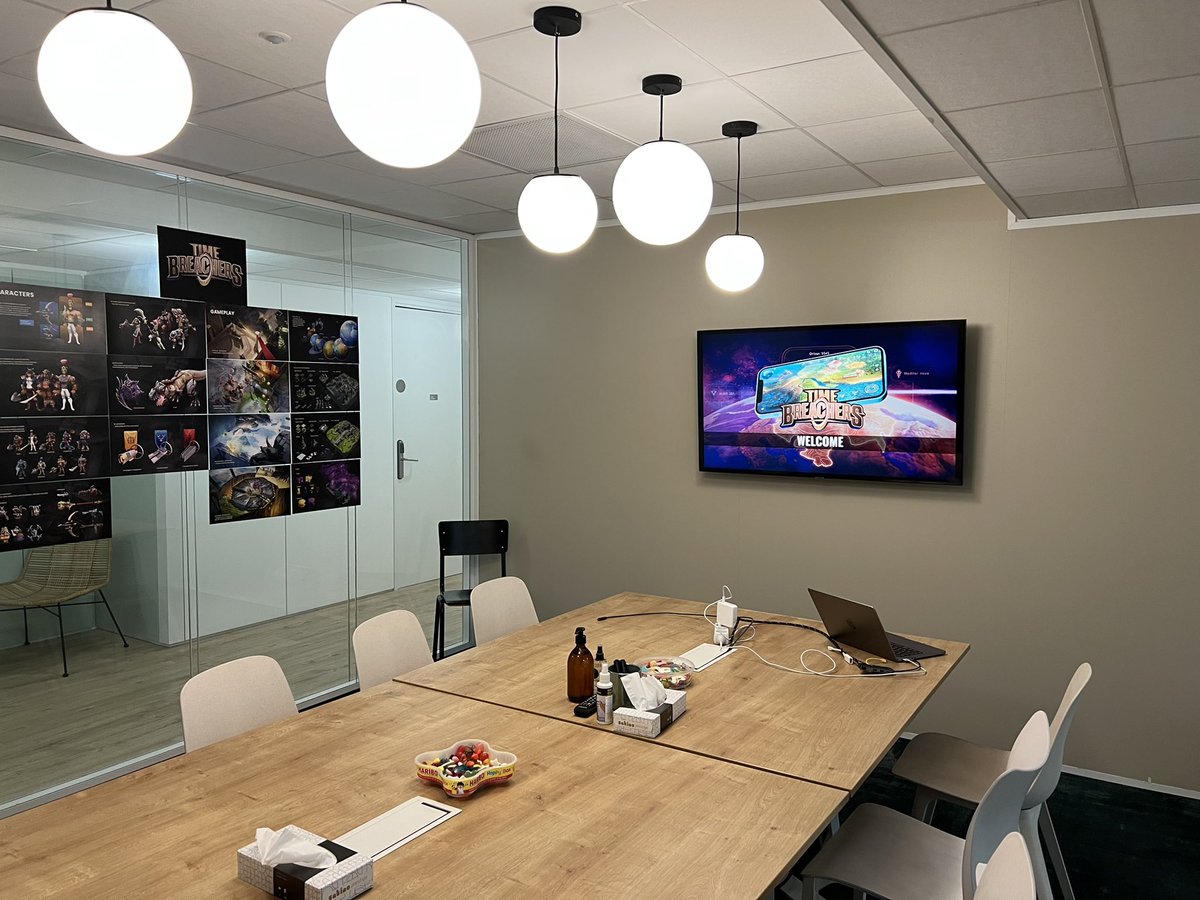 timebreachers's tweet photo. Playtest Day of our game prototype at @starchaingazer HQ. Get Ready, probably nothing 👀 https://t.co/QX1hOivP96