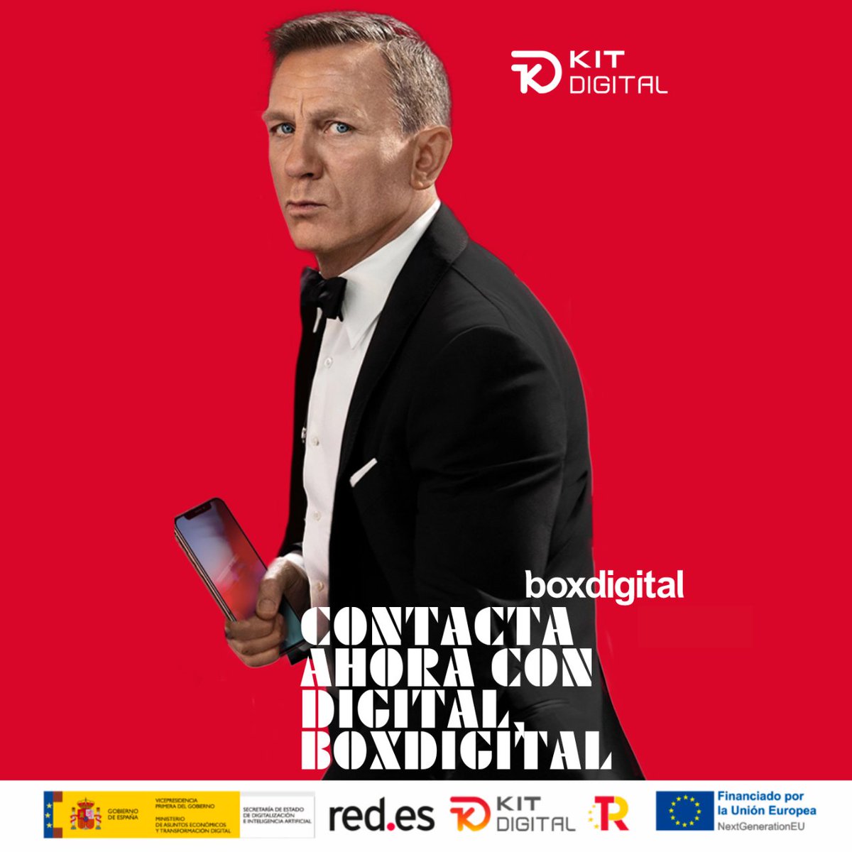 boxdigital_'s tweet photo. Hoy se abre la convocatoria del #𝗞𝗶𝘁𝗗𝗶𝗴𝗶𝘁𝗮𝗹 para pequeñas empresas (de 3 - 10 empleados) con ayudas de hasta 6.000€ en:
💻 Página Web
🛒 ECommerce
📲 Gestión de Redes Sociales
En #BoxDigital, como Agente Digitalizador, te ayudamos.
➡ https://t.co/m1HISiVZ8y https://t.co/IIGUGallfx