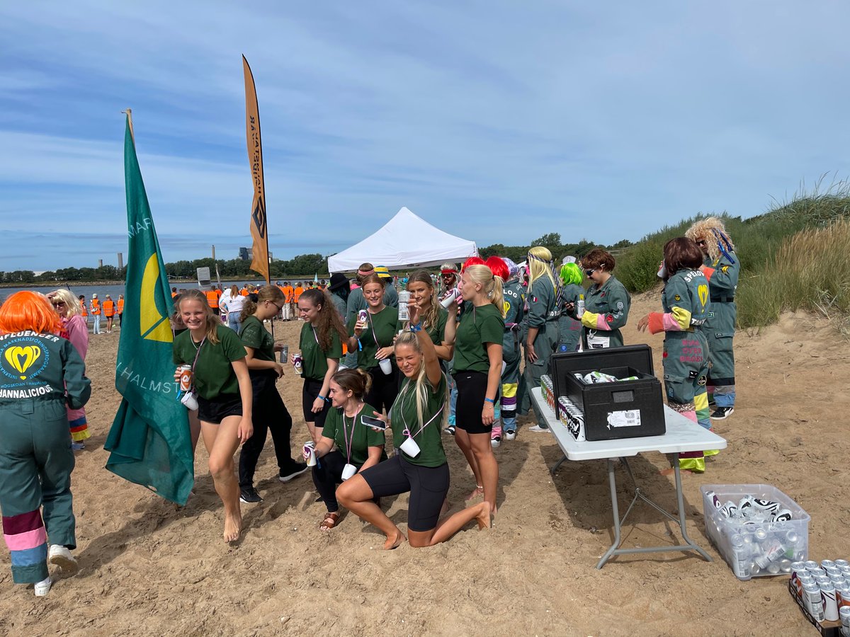Tack Halmstad, studentkåren och Högskolan! 🥤🥤
