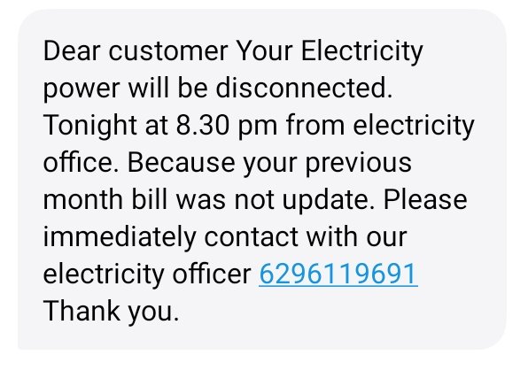 PoreSoham's tweet image. Received this whatsapp message from +917318688168 @MSEDCL please confirm the authenticity of