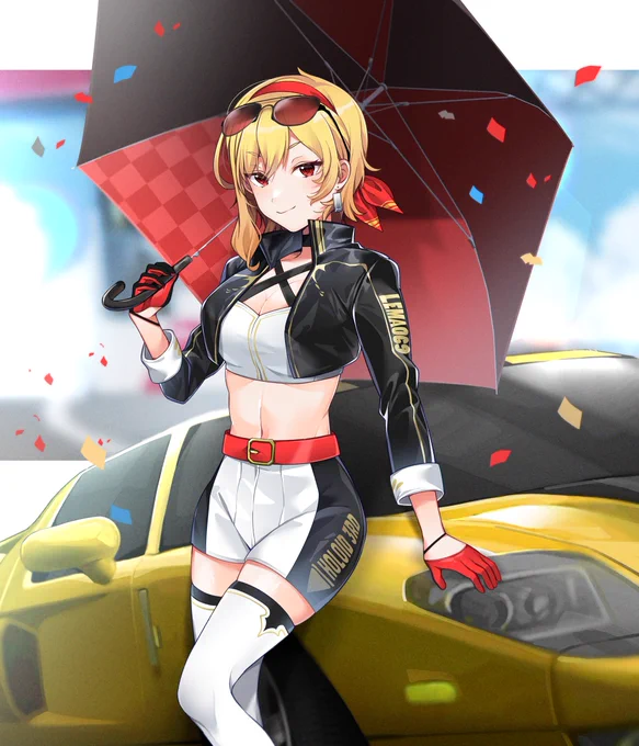 RACE QUEEN KAELA#inKaela 