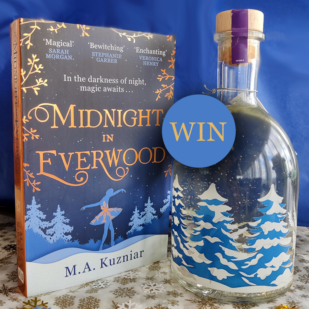Doesn't this bottle look like it's come straight out of Everwood itself?! 🎄

To be in with a chance of winning, RT this tweet and reply with #PrepareToBeEnchanted... ✨

T&amp;Cs: harpercollins.co.uk/pages/midnight… <a href="/thecosyreader/">Mia ~ M. A. Kuzniar</a>