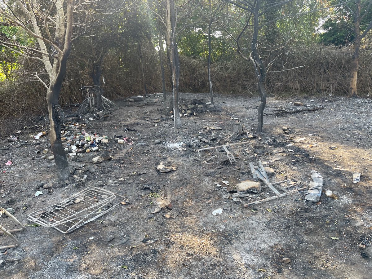 dk6910's tweet photo. @ThanetCouncil could you  be able to clear this area in pictures in Dane valley woods we’re fire was thank you https://t.co/PoLN6cHgqP