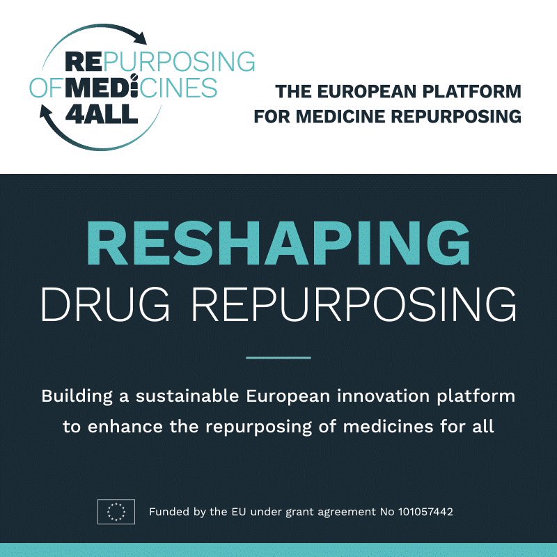 Our new initiative @REMEDi4ALL to drive forward #MedicinesRepurposing in Europe and improve human health has been launched! 
We're proud to lead this 25 Mi EUR project and count on the expertise of 24 world-class organisations.

Find out more here: remedi4all.org #R4ALL