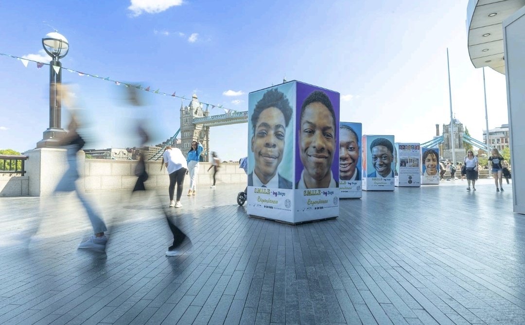 Harris Academy Peckham (@peckhamacademy) on Twitter photo Some of our wonderful boys are currently forming part of the Smiling Boys exhibition at Tower Bridge until 10th Sept. Go take a look!
<a href="/universoulbrand/">KAY RUFAI</a> <a href="/MayorofLondon/">Mayor of London, Sadiq Khan</a> <a href="/HarrisFed/">Harris Federation</a> <a href="/peckhampeculiar/">THE PECKHAM PECULIAR</a> Some of our wonderful boys are currently forming part of the Smiling Boys exhibition at Tower Bridge until 10th Sept. Go take a look!
<a href="/universoulbrand/">KAY RUFAI</a> <a href="/MayorofLondon/">Mayor of London, Sadiq Khan</a> <a href="/HarrisFed/">Harris Federation</a> <a href="/peckhampeculiar/">THE PECKHAM PECULIAR</a>
