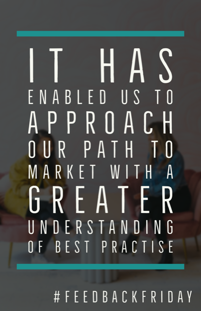 DigitalUCS's tweet photo. "The support we received from this project has been extremely useful. It has enabled us to approach our path to market with a greater understanding of best practise." #FeedbackFriday #WhatTheySay #BusinessSupport #SupportLocalBusiness #DigitalSolutions #DSUCS https://t.co/ZHTLRZrmwj