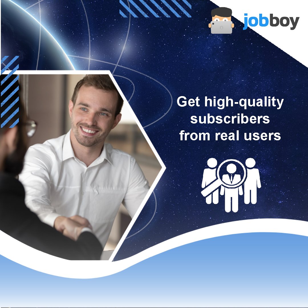 Jobboycom's tweet photo. JobBoy is a platform that can help you get subscribers for your blog, app and website from real users
https://t.co/oMlLiCz8il #Platform #JobBoy #microjob #onlinejob #microtask #makemoneyfromhome #subscribers #freelancer #earncrypto #clickwork #membership #realusers #getsubcribers https://t.co/FroOfF8gAO